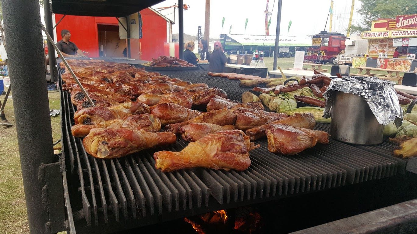 Smoked turkey legs